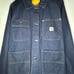Carhartt Denim Farm Chore Work Jacket Brand New With Tags