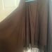 Deep brown cashmere shall