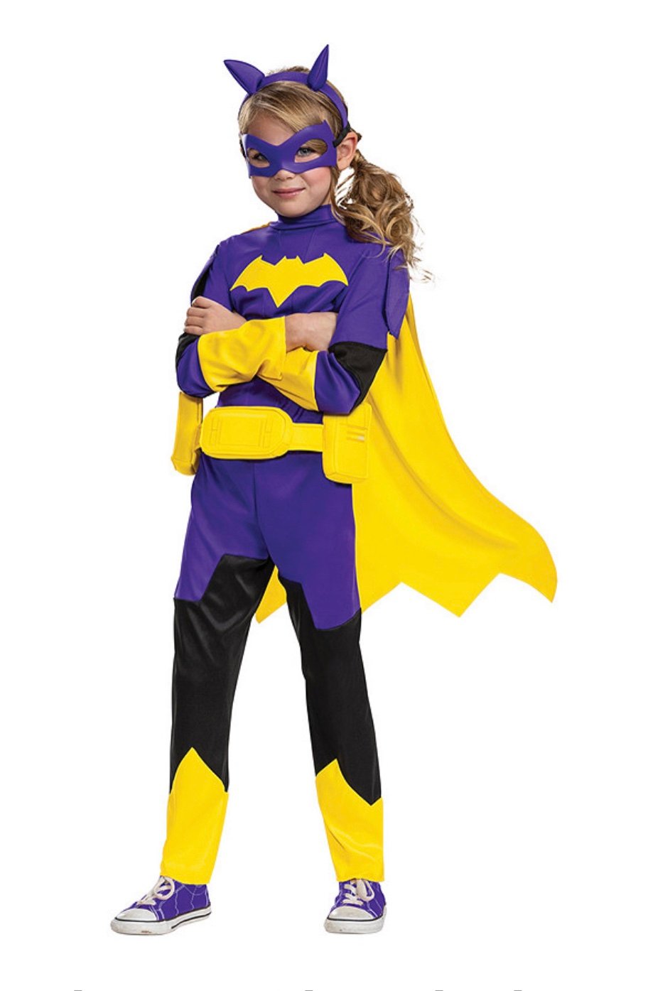 Disguise Batwheels Batgirl deluxe child costume.nwt. Medium 7-8