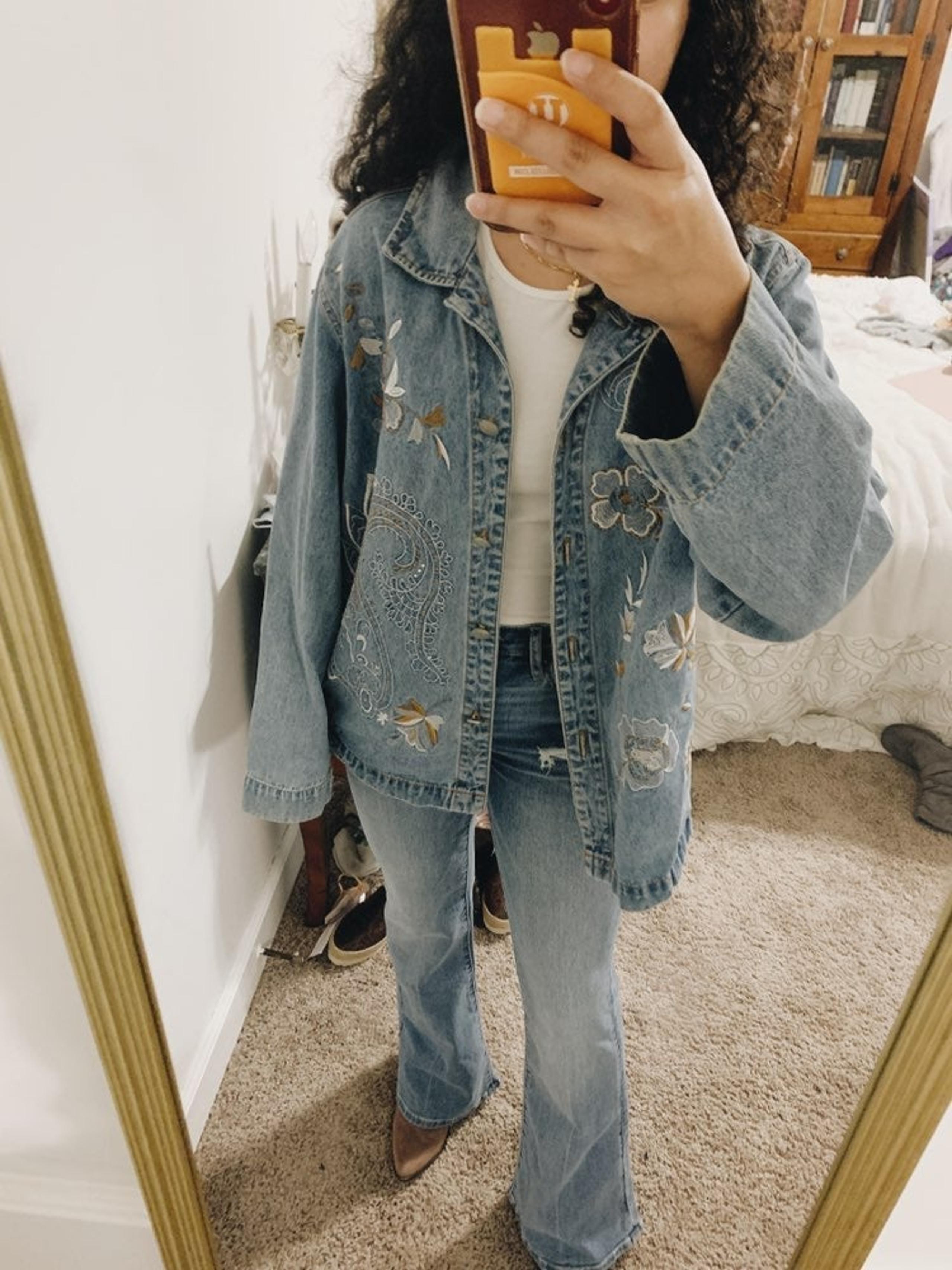 Embroidered Jean Jacket