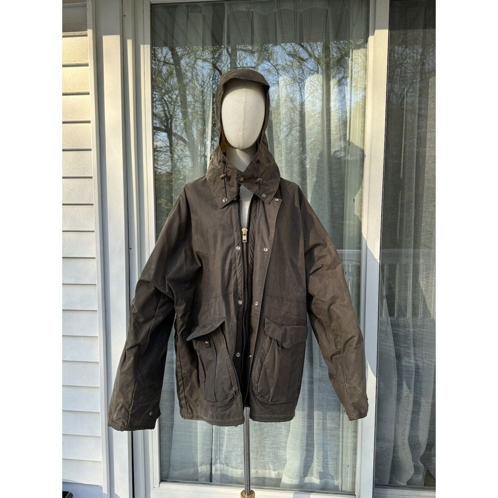 Filson Foul Weather Jacket with Removable Moleskin Liner.