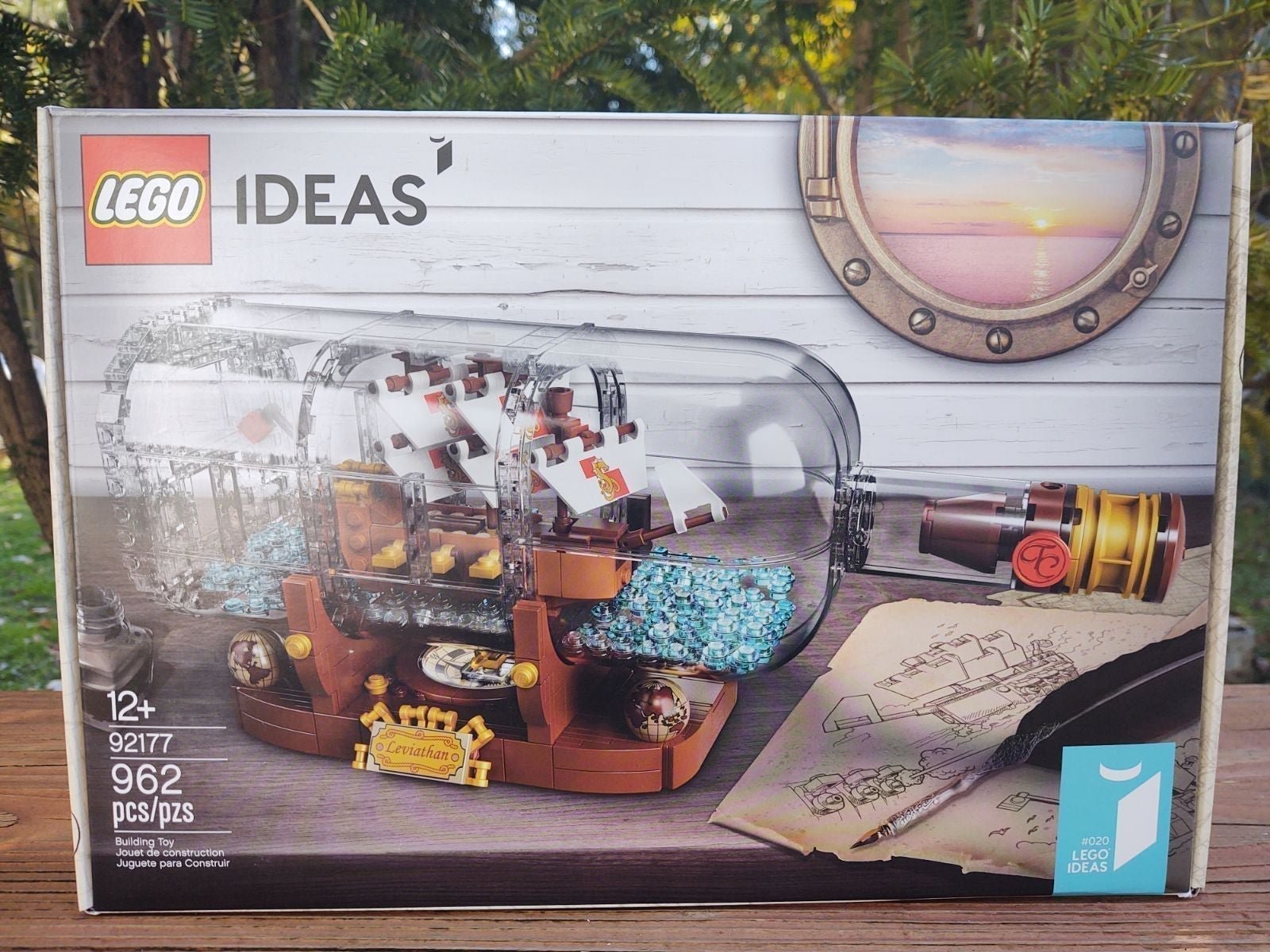 Lego Ideas Ship in a Bottle 962pcs