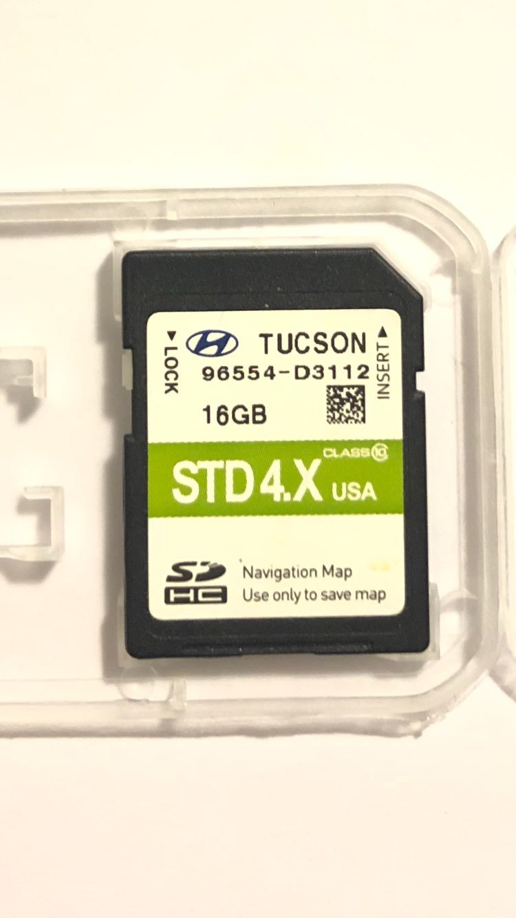 2015-17 Hyundai Tucson Navigation Card