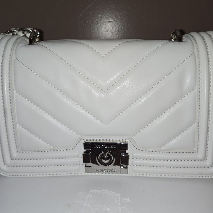 Badgley Mischka shoulder bag, or can use as a crossbody. Strong structure