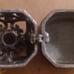 Vintage Jay Strongwater Swarovski Crystal Ring Trinket Stash Pill Box