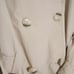 SAM EDELMAN NEW Airy Touch Trench Coat Double Breasted Heather Sand Women's M