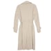 SAM EDELMAN NEW Airy Touch Trench Coat Double Breasted Heather Sand Women's M