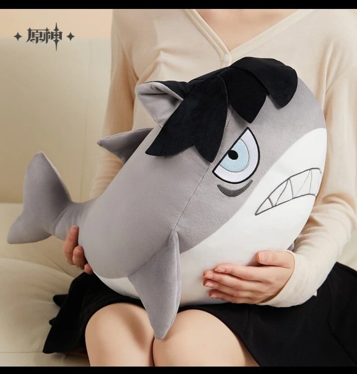 Genshin Impact Teyvat Zoo Series Wriothesley Themed Shark Plush