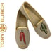 TORY BURCH SANTE FE DESERT ESPADRILLE SLIP ON FLATS CACTUS + CHILLI PEPPER 9.5