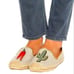 TORY BURCH SANTE FE DESERT ESPADRILLE SLIP ON FLATS CACTUS + CHILLI PEPPER 9.5