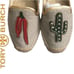 TORY BURCH SANTE FE DESERT ESPADRILLE SLIP ON FLATS CACTUS + CHILLI PEPPER 9.5