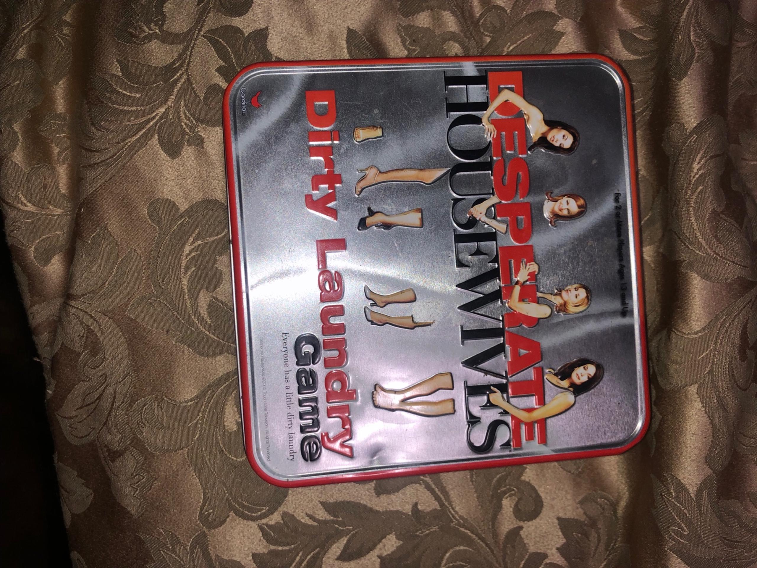 Desperate Housewives dirty laundry board game fun for families