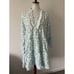 Kenny Flowers Mini Tunic Dress Cover Up Tiered Fringe Maldives