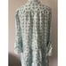 Kenny Flowers Mini Tunic Dress Cover Up Tiered Fringe Maldives