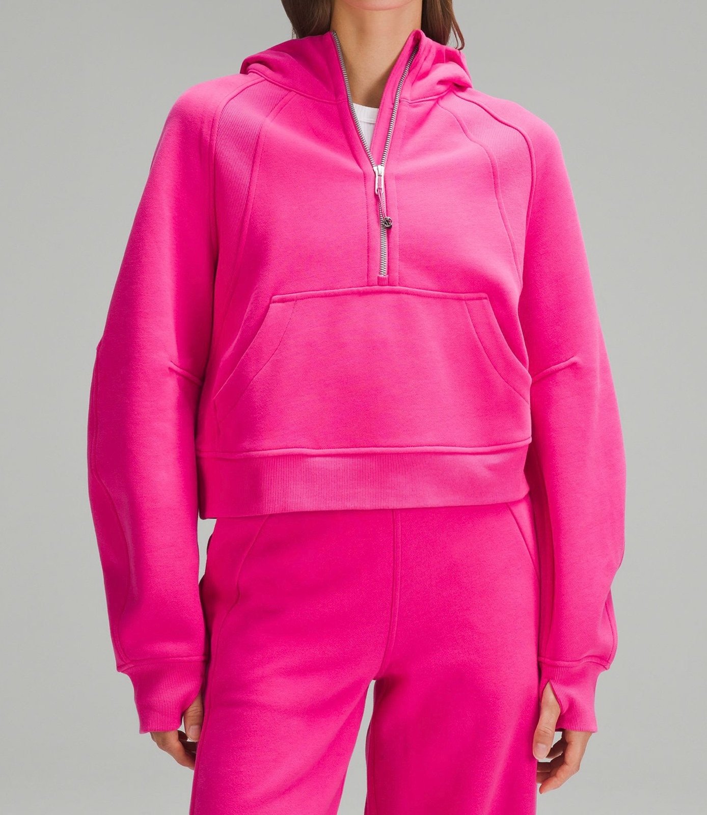 lululemon - scuba oversized half-zip hoodie