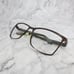 Spine SP6001 611 Eyeglasses Brown Full Rim Rectangular Frames 53-18-140