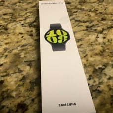 Samsung - Galaxy Watch6 - GPS - Aluminum Smartwatch - 44mm BT - HR Zones
