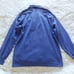 BALENCIAGA BB Logo Golf Polo Shirt L Blue Long Sleeve
