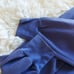 BALENCIAGA BB Logo Golf Polo Shirt L Blue Long Sleeve