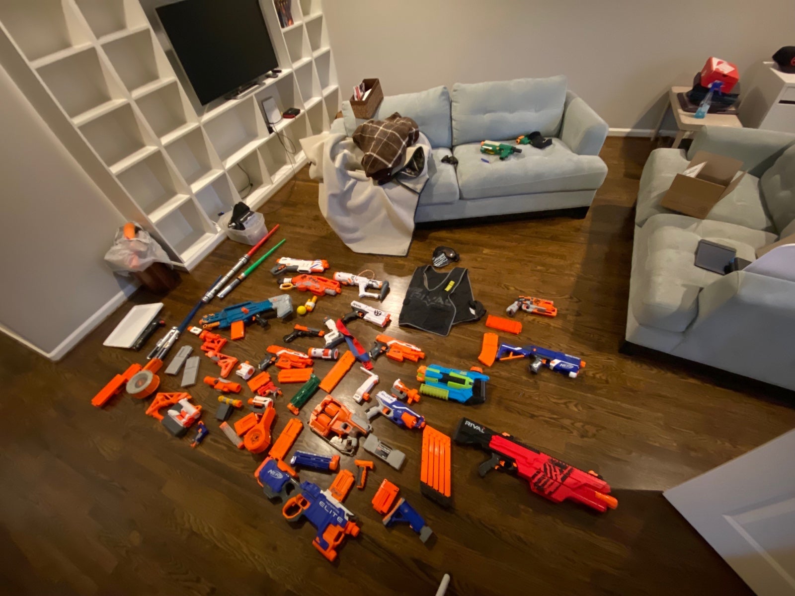 Nerf guns