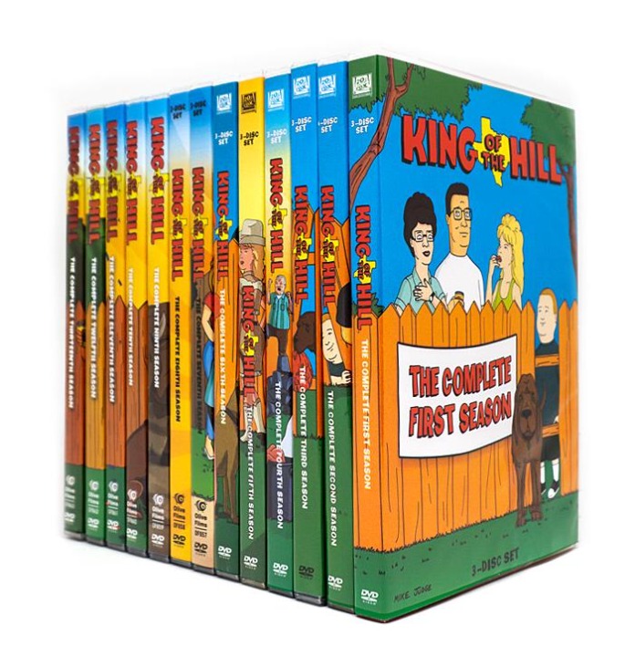 KING OF THE HILL the Complete Series Collection on DVD Seasons 1-13 - (37 Discs)