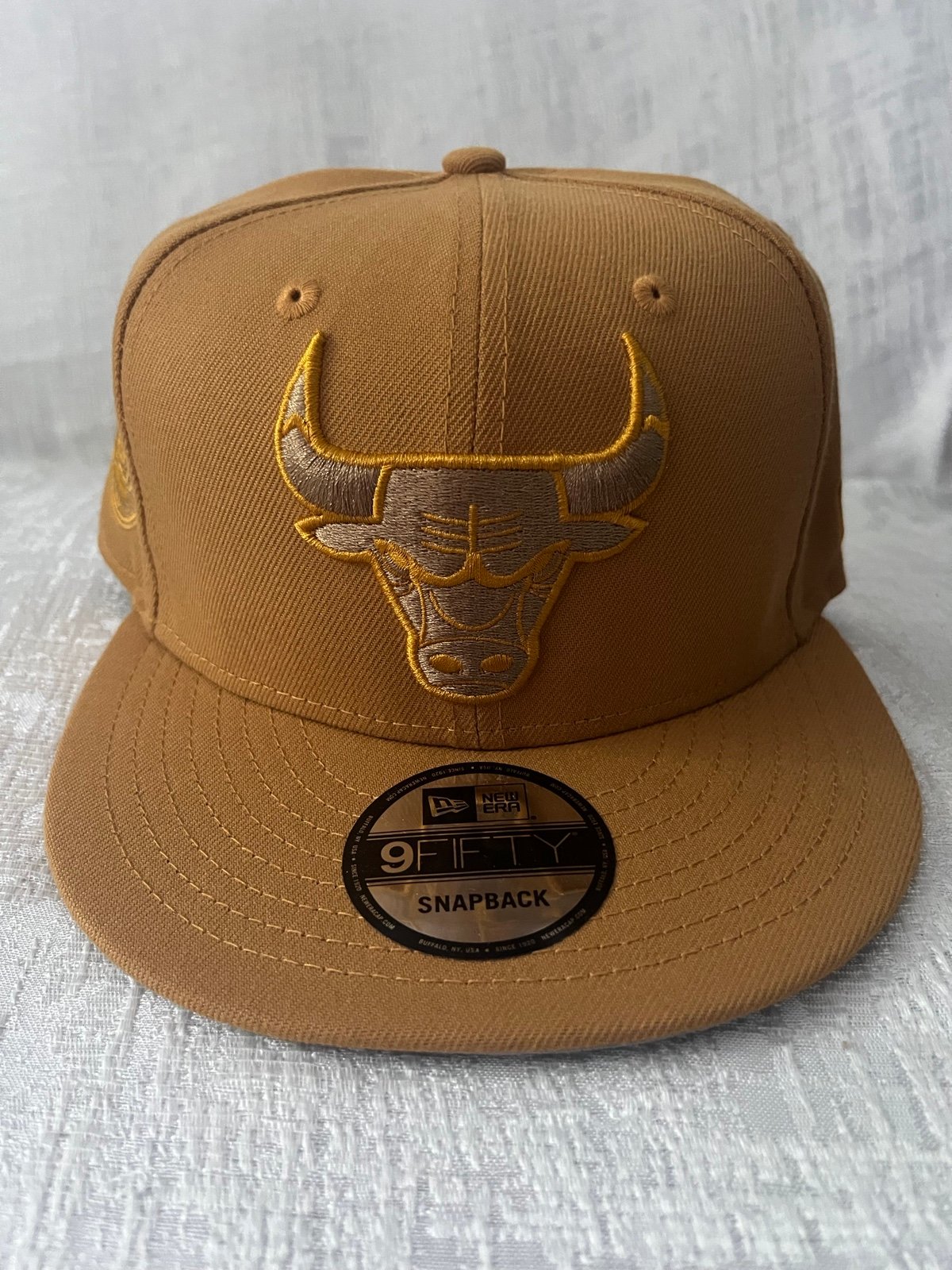New Era Chicago Bulls Air Jordan AJ 13 6 1 Wheat Snapback 9Fifty 950 Hat Cap New