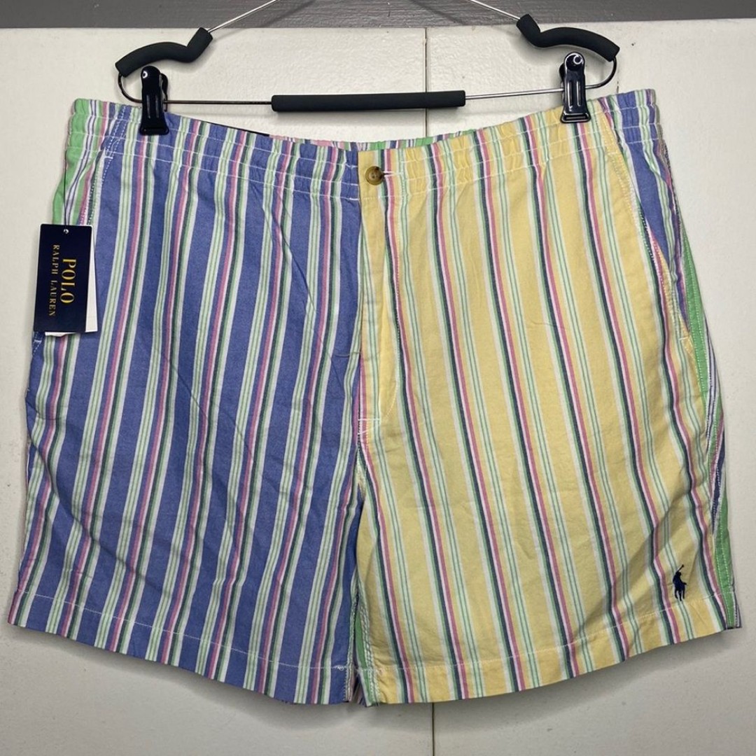 Polo Ralph Lauren Men's 6-Inch Classic-Fit Prepster Fun Shorts Sz 2xl multicolor