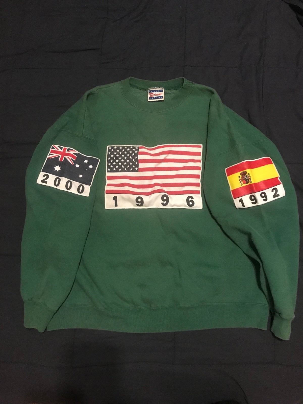 Vintage Hanes Patch Sweater