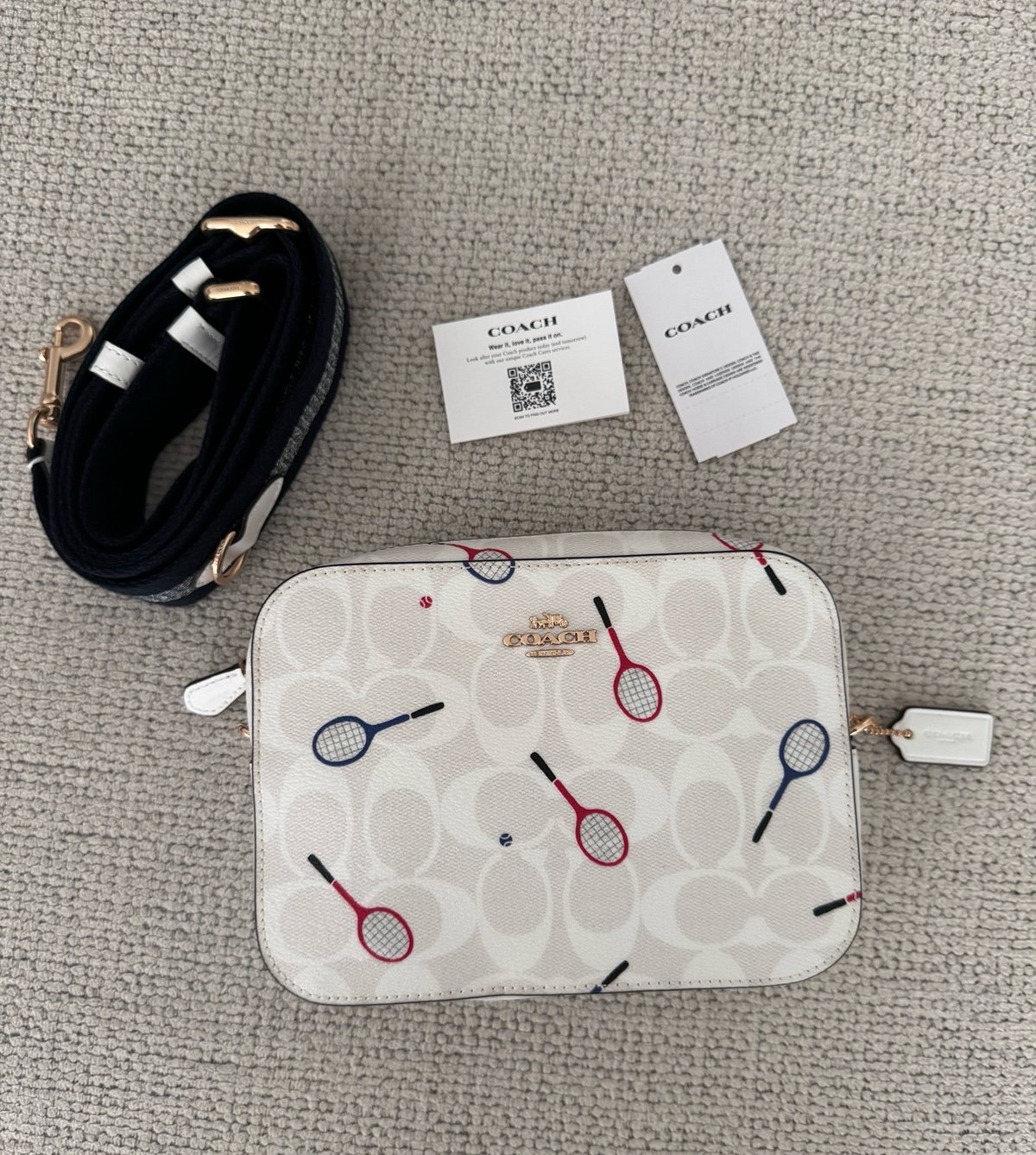 Coach camera bag