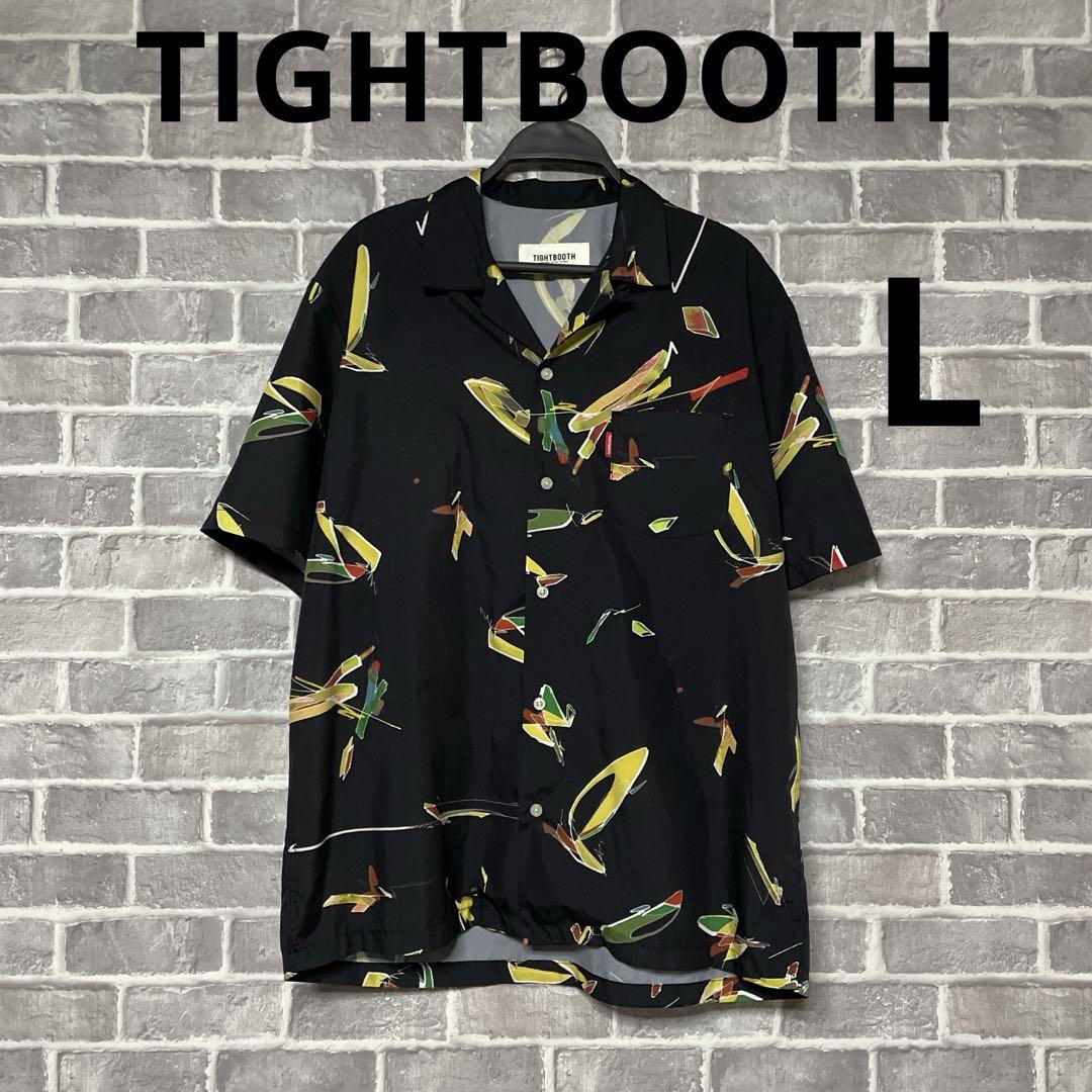 TIGHTBOOTH Tightbooth All-Over Print Open Collar Short Sleeve Shirt Aloha Shirt