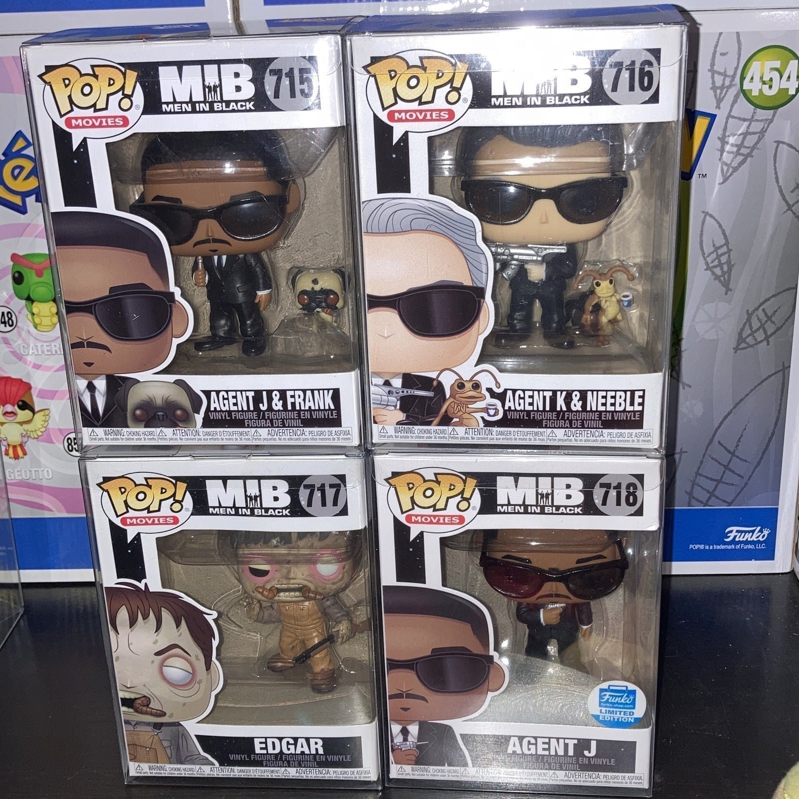 Men in black Funko Pop Lot