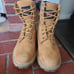 Timberland steel toe size 10 Wide boots