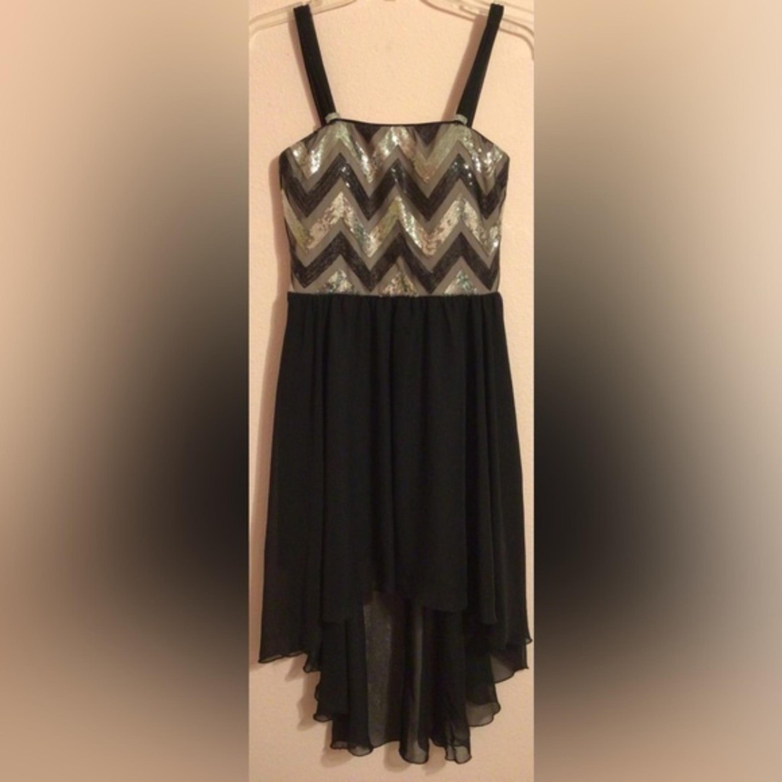 AS U WISH High Low sequined top dress size small