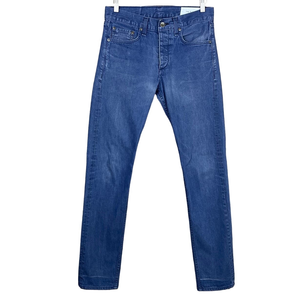 Rag & Bone Fit 2 Slim Leg Jeans Standard Issue Rochester Blue Size 30 x 33