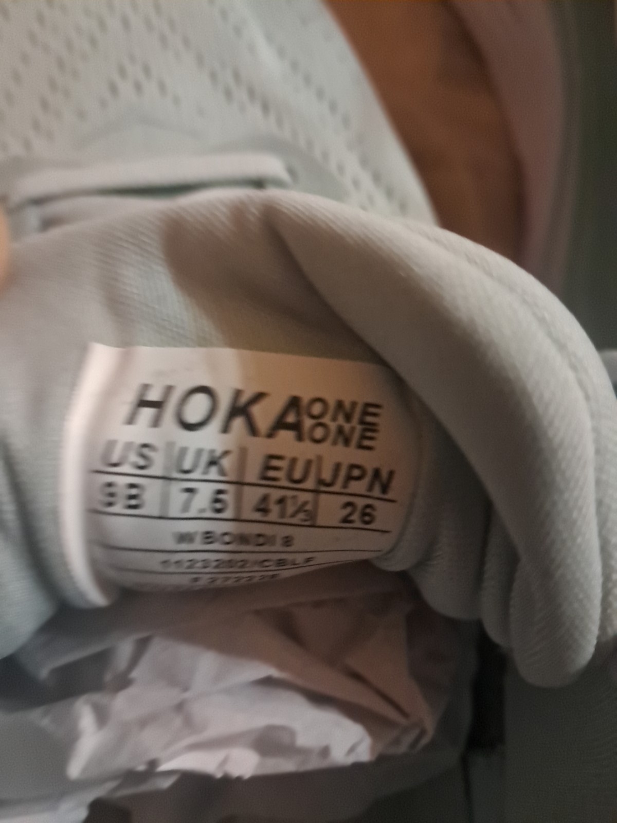 Hoka Water Mist Blue Ice