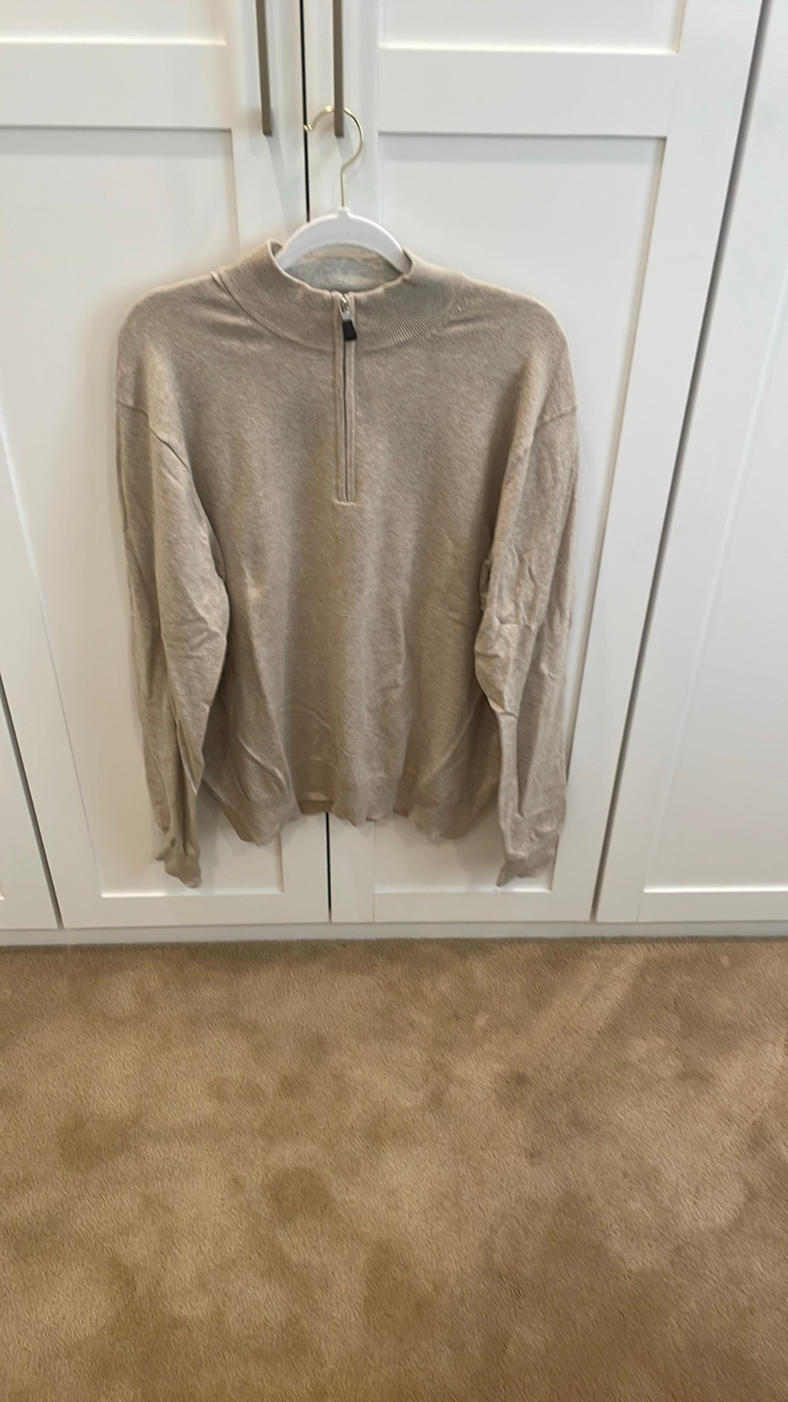 Peter Millar Men’s Beige Sweater