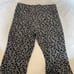 NWT Maeve Anthropologie Mollie Flare Pull-On Pants Leopard Grey Women’s Small