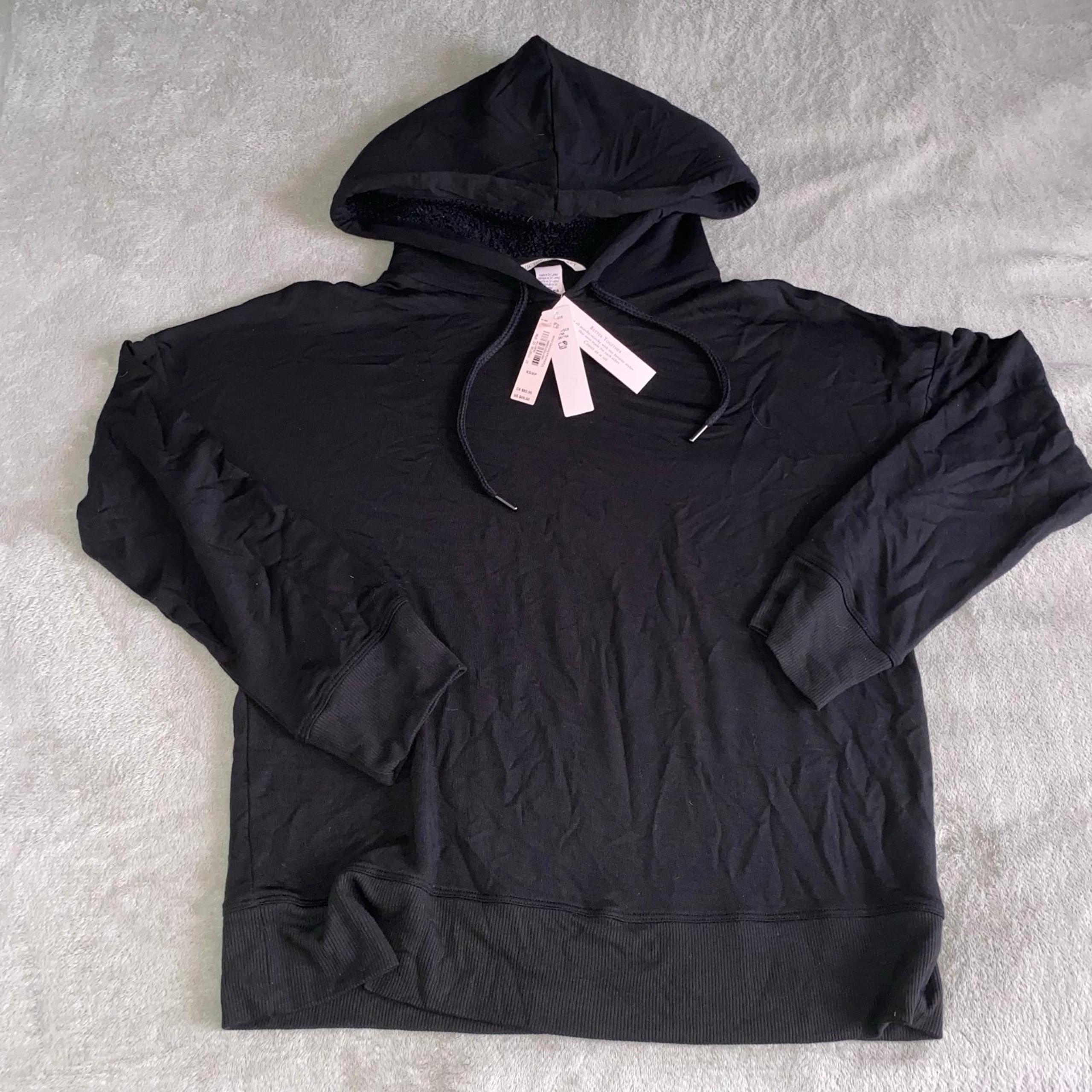 Victoria’s Secret hoodie in black size xs