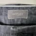 MOTHER High Waisted Looker Black Jean in Bad Cat Cheetah Print Skinny Size 25