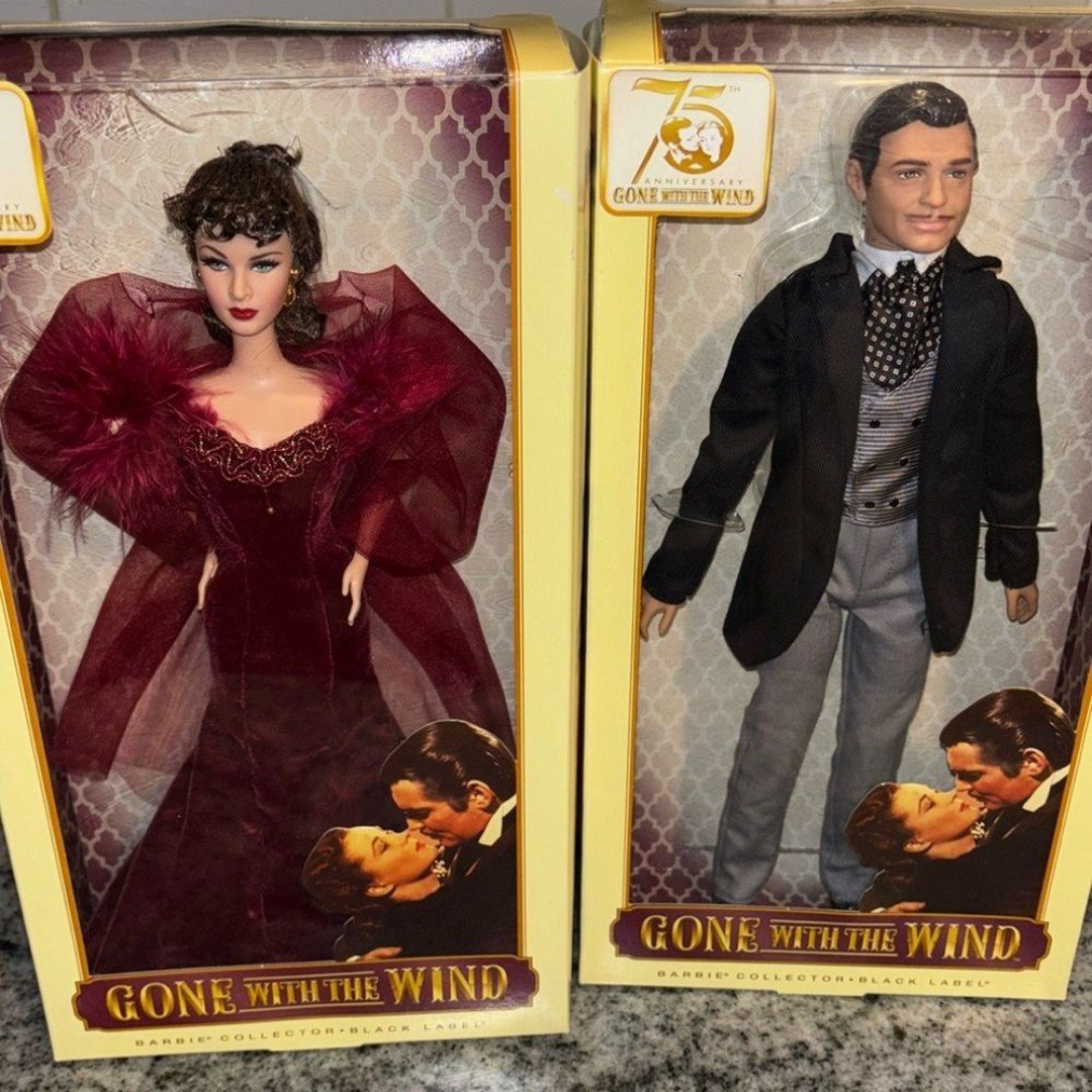 Gone with the wind 75th anniversary Scarlett O’Hara/Rhett Butler dolls nib