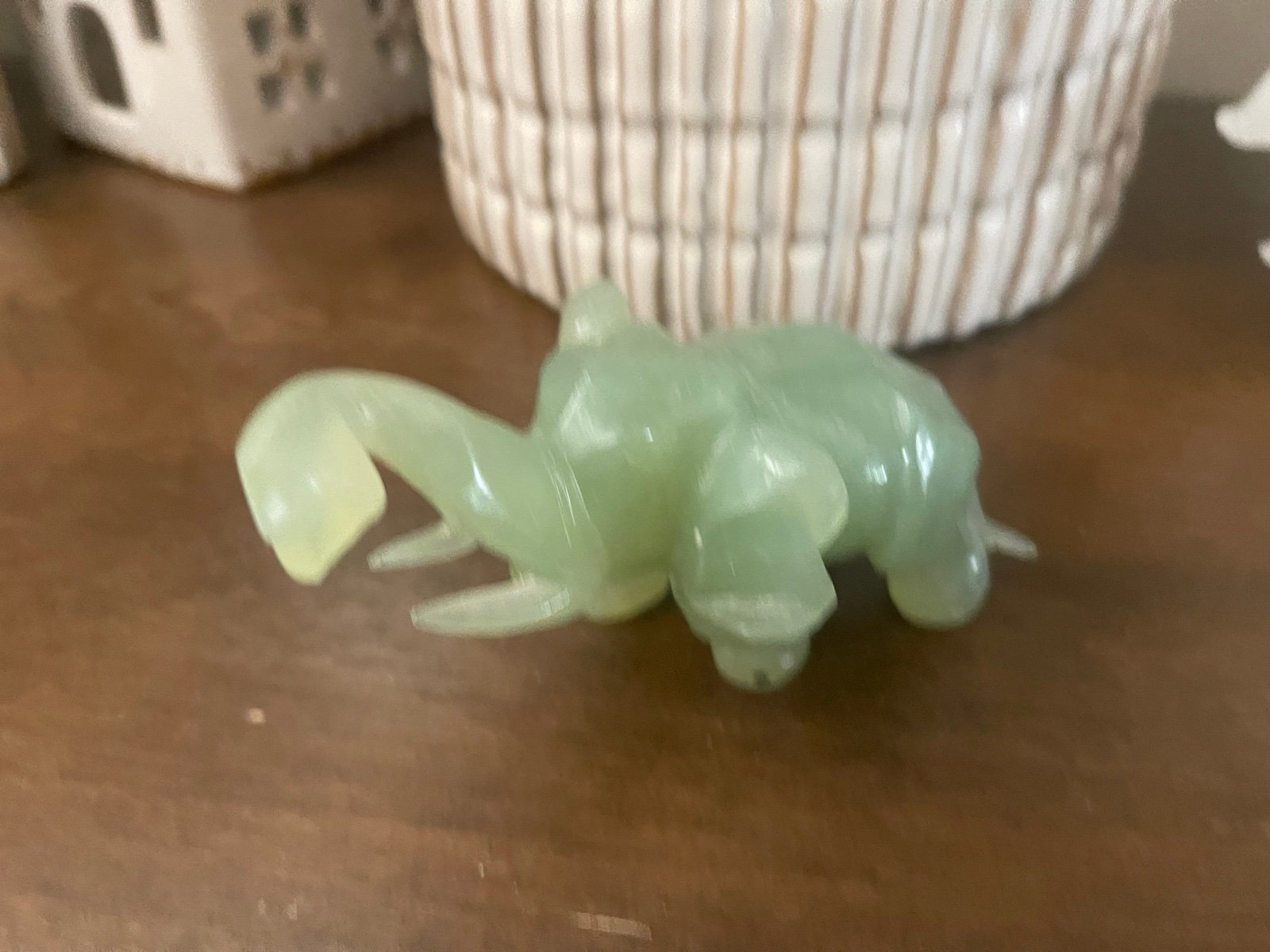 Jade Elephant figurine