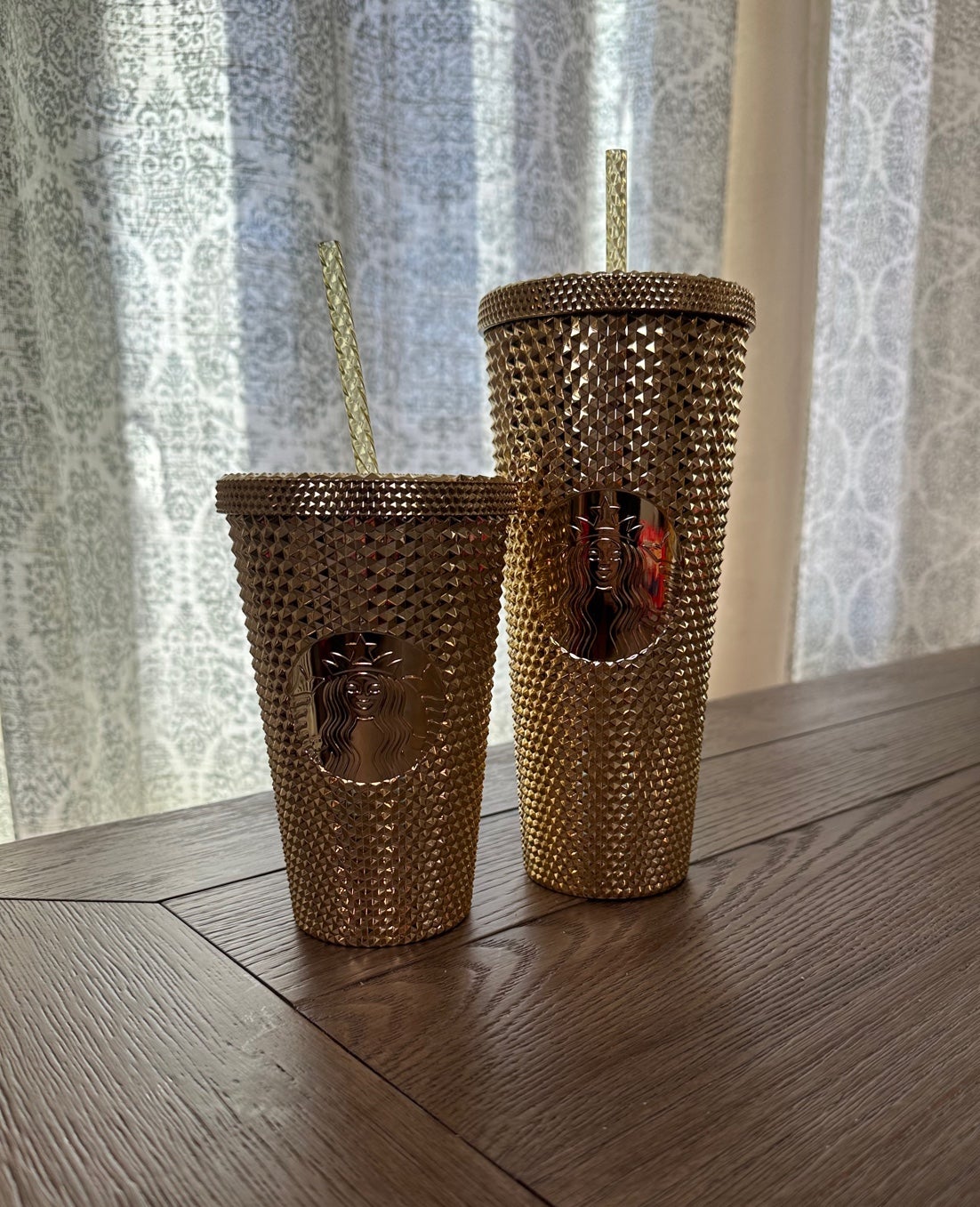 Starbucks gold tumbler set