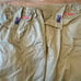 Lot of 2 Vintage 90’s Hanes Mens Work Canvass Shorts - sz 52 Beige.