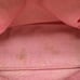 Dooney & Bourke Red Monogram Canvas Leather Trim Large Domed Satchel Bag