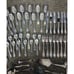 VINTAGE 63 PCS Rostfrei Drees Haliso Solingen 90 GERMANY FLATWARE Silver Plate