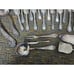 VINTAGE 63 PCS Rostfrei Drees Haliso Solingen 90 GERMANY FLATWARE Silver Plate