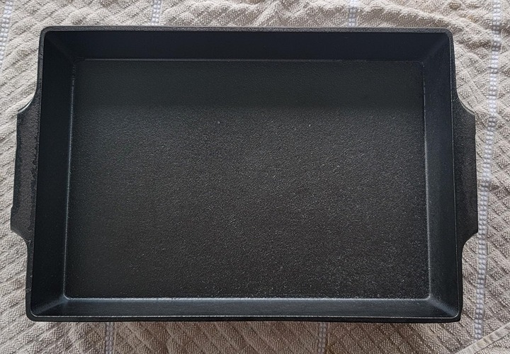 9 x13 Cast Iron Casserole, Black