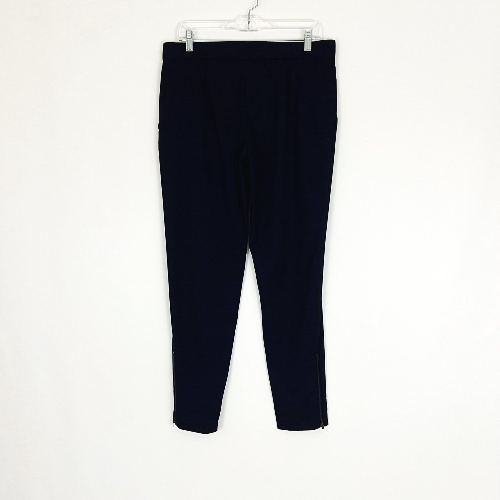 STELLA MCCARTNEY Vivian Wool Tapered Pants in Midnight Blue