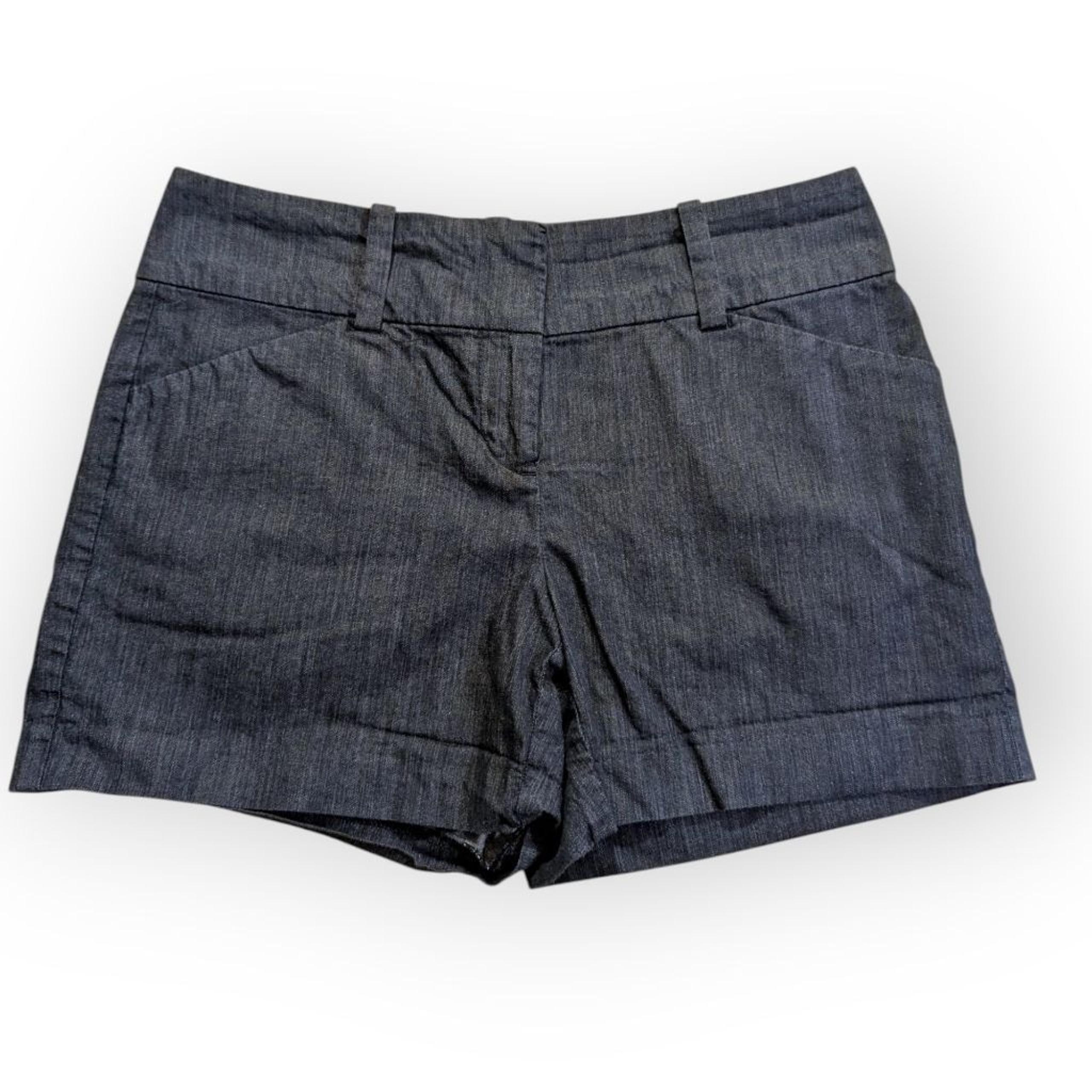 Ann Taylor Signature Jean Shorts Size 0 Blue Denim
