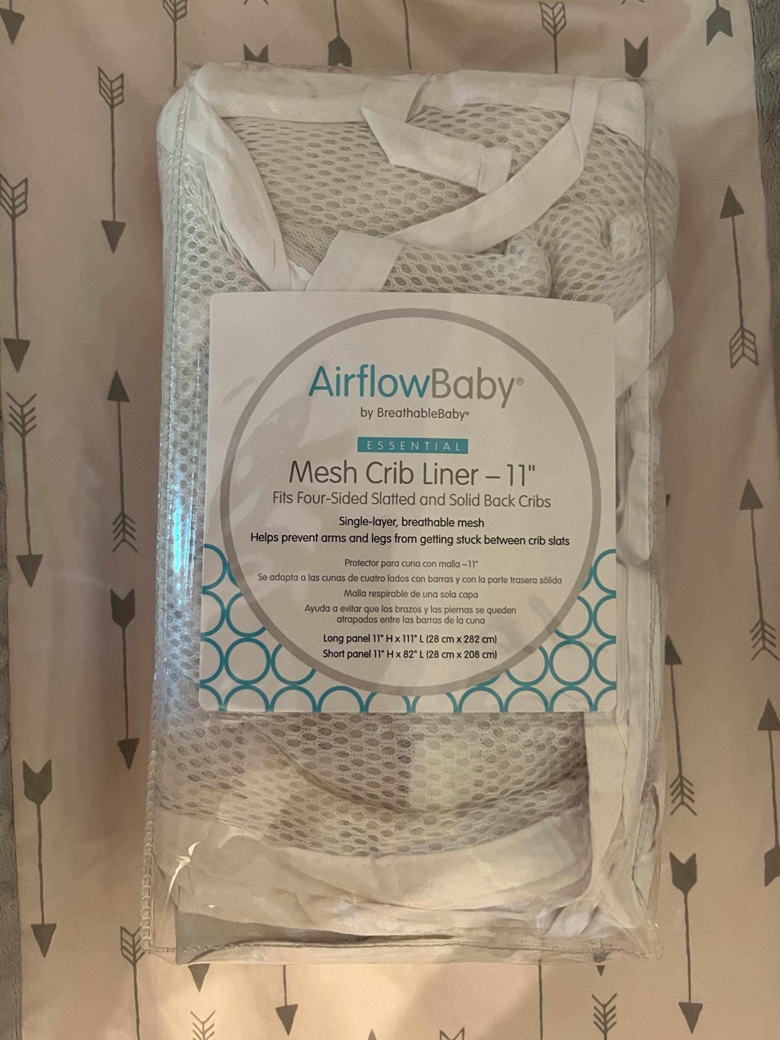 AirflowBaby Mesh Crib Liner